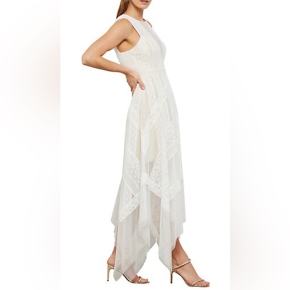 BCBG Maxazria lace&tulle wedding, evening, prom maxi dress XS - Picture 5 of 13